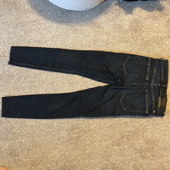 Lucky Brand 0/25 Dark Wash Bridgette Ankle Cut Jeans, Used- Good - Picture 8 of 10